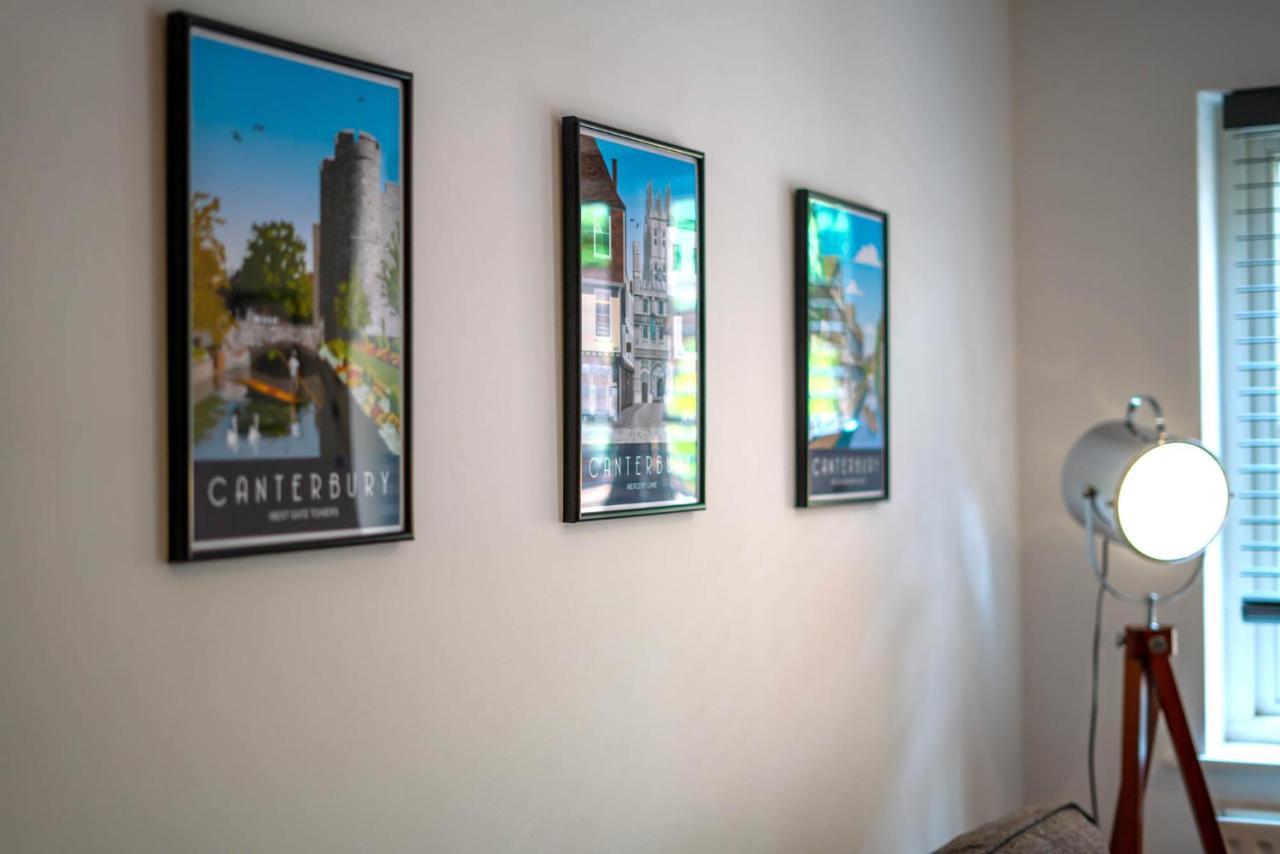 The Chaucer - Modern 3 Bed Home With Parking Close To City Centre Canterbury Eksteriør billede