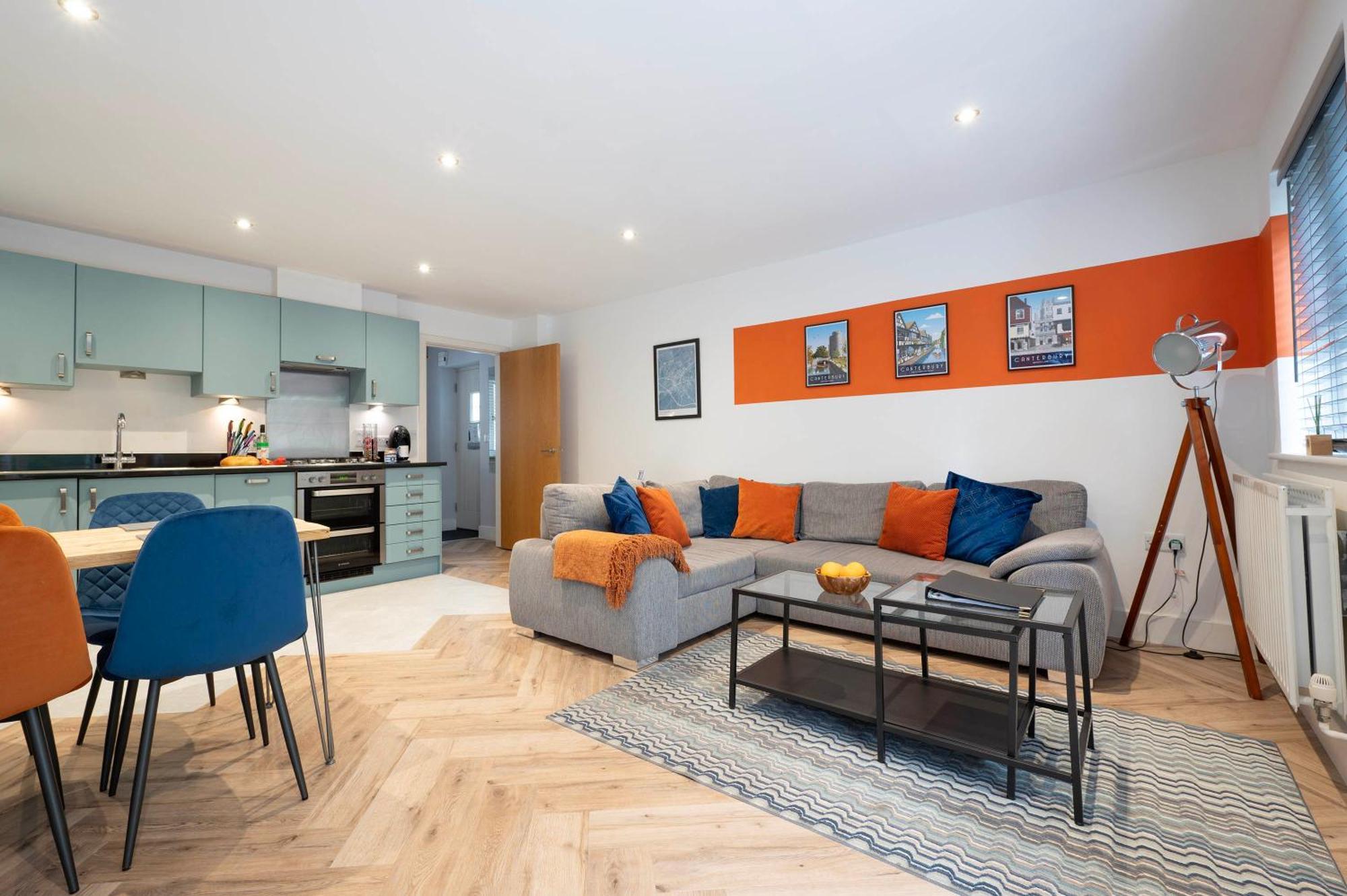 The Chaucer - Modern 3 Bed Home With Parking Close To City Centre Canterbury Eksteriør billede